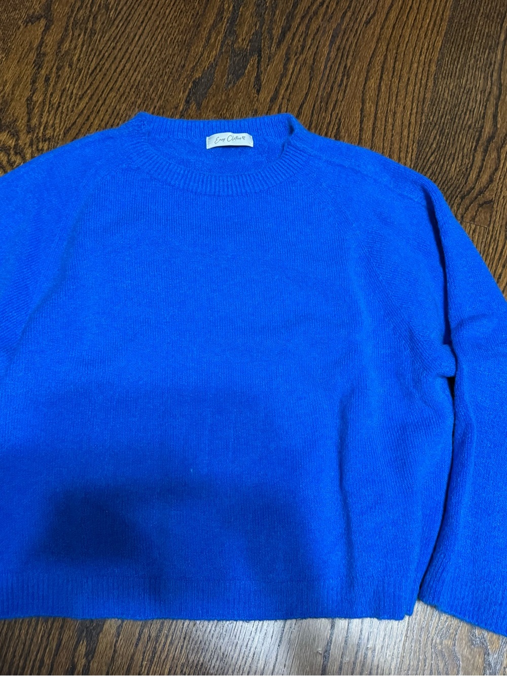 Royal Blue Crewneck Sweater